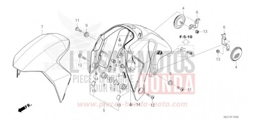 KOTFLUEGEL, VORNE NT1100DR de 2024